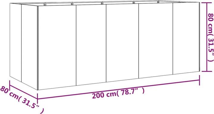 Actual product image VidaXL Hochbeet