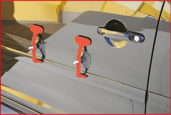 Actual product image KS Tools Trim moulding assembly sucker set, 6 pcs., Ã˜ 85mm
