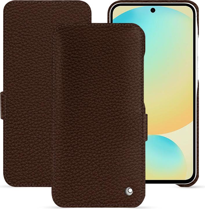 Actual product image Noreve Horizontal leather flap shell (Samsung Galaxy S24 FE)