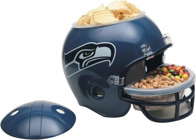 Actual product image NFL Seattle Seahawks Snack Helmet