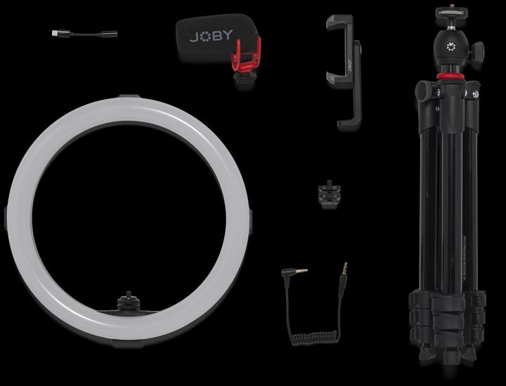 Produktbild Joby Compact Ring Light Youtube Kit (Ringleuchte, Videoleuchte)