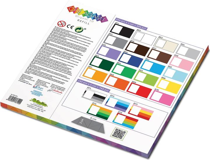 Produktbild Origami D REFILL Bunt Crayons (768 Teile)