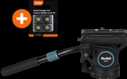 Actual product image Rollei VH-9 video head (Video head)