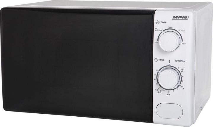 Image du produit MPM Four à micro-ondes MPM-20-KMM-12/W blanc (20 l)