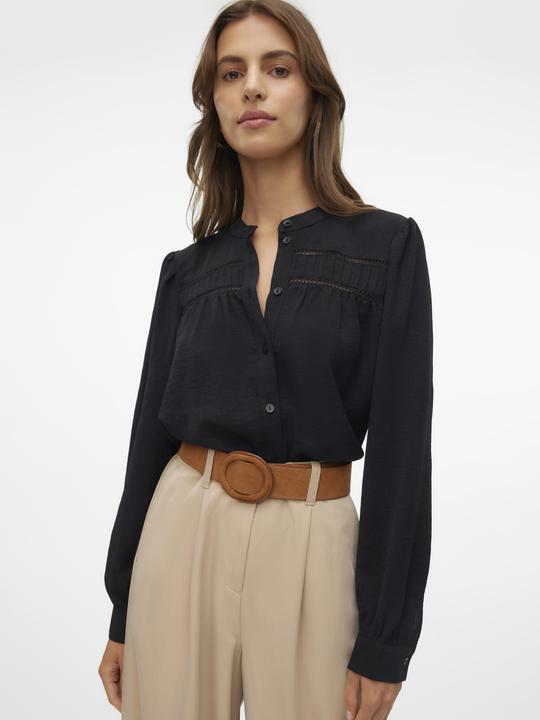 Produktbild Vero Moda Vmemma Ls Lace Shirt Wvn Ga Noos (XL)