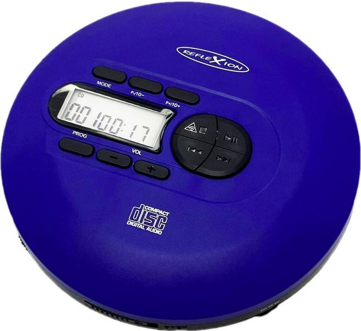 Reflexion PCD520ME Discman/MP3-Player Anti-Shock blue