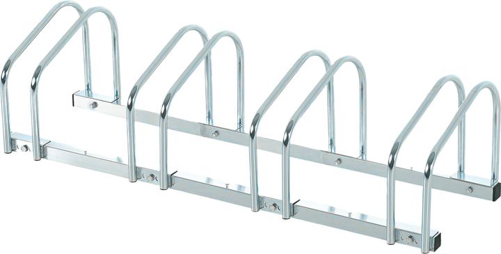 Homcom Fahrradhalter Stahl Silber