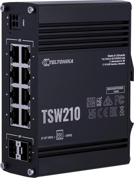 Image du produit Teltonika Tsw210 Commutateur Industriel Non Géré (10 Ports)