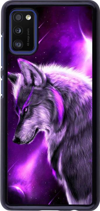 Produktbild PhoneLook Hülle Purple Sky Wolf (Samsung Galaxy A41)