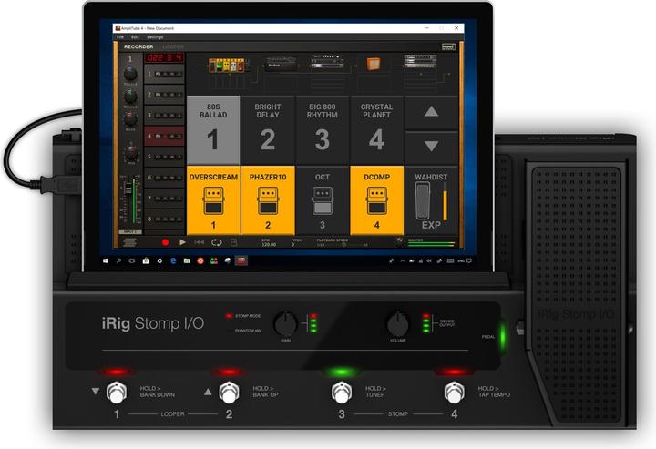 Image du produit IK Multimedia iRig Stomp I/O (Lightning, USB)