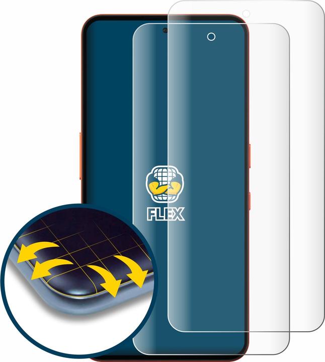 Produktbild BROTECT Fullscreen Schutzfolie Displayschutz Folie Klar Transparent (2 Stück, Nothing Phone (2))
