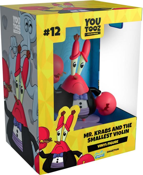 Actual product image Youtooz Bob l'éponge Vinyl figurine Mr. Krabs and The Smallest Violin 11 cm