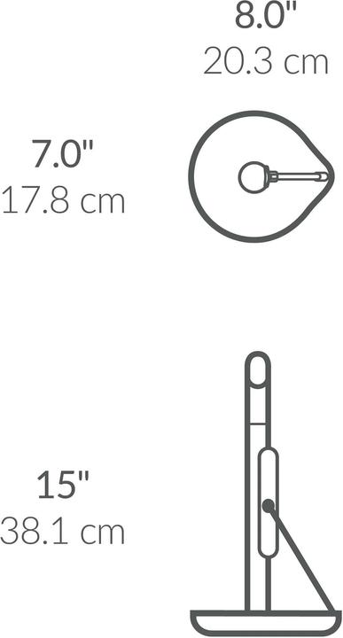 Immagine prodotto Simplehuman Porta rotolo da cucina