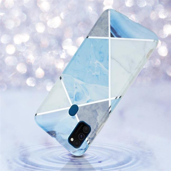 Actual product image Cadorabo IMD TPU Colorful Marble Cover (Huawei Nova 3E)