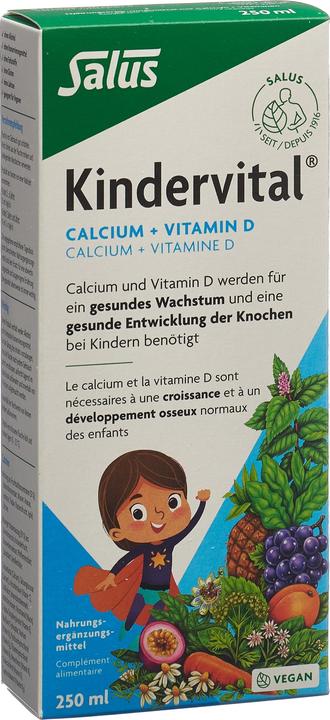 Produktbild Salus Kindervital Calcium + Vitamin D (1 Stück, Flüssigkeit, 620 g)