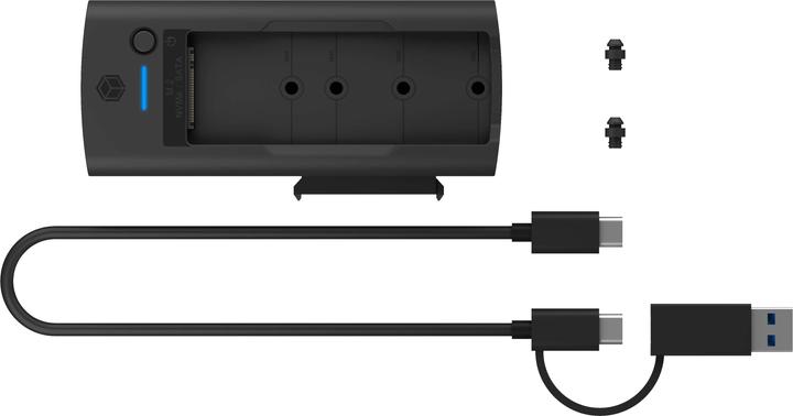 Produktbild Icy Box DockingStation für NVMe M.2 SSD & SATA Laufwerke IB-180MS-C31
