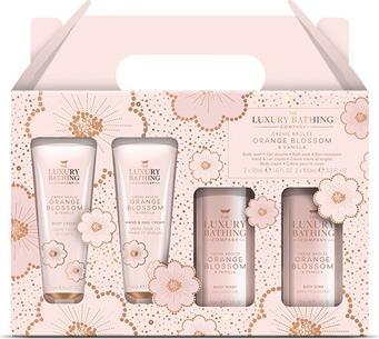 Image du produit Grace Cole Coffret de soins corporels Crème Brûlée Fleur d'Oranger Vanille - 4 pièces (Set soin du corps)