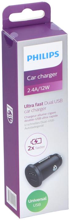 Produktbild Philips Car charger 2.4A DLP2510/00