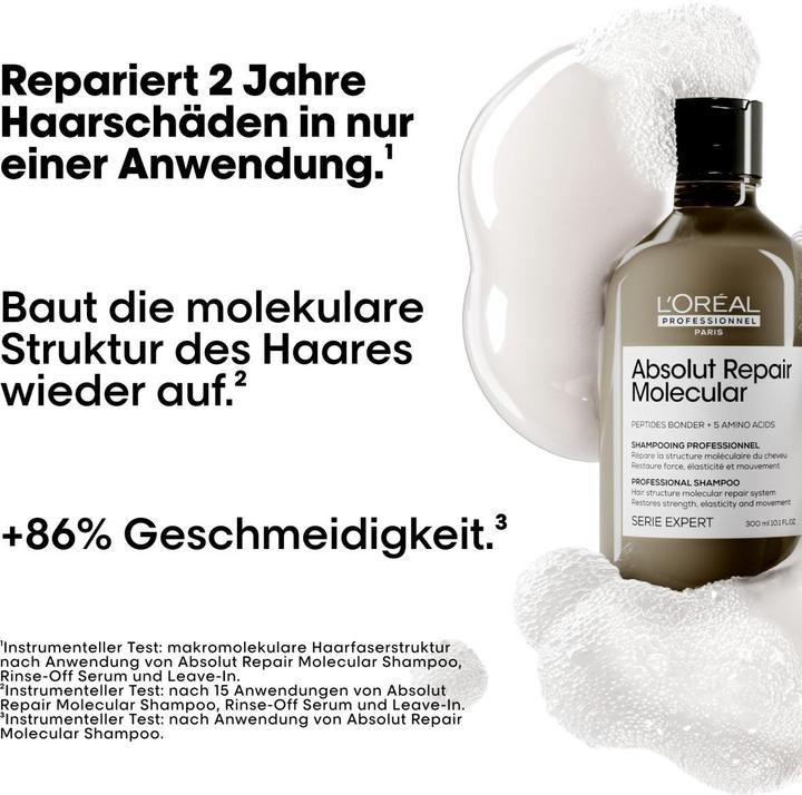 Actual product image L'Oréal Professionnel Absolut Repair Molecular (500 ml, Liquid shampoo)