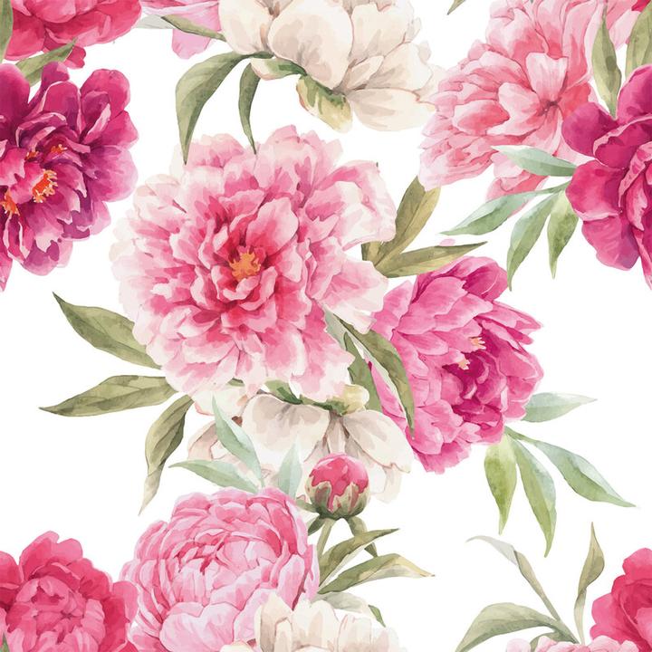 Fleurs roses