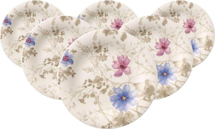 Produktbild Villeroy & Boch Multipack Mariefleur Gris Basic Frühstücksteller - 6 Stück (6 x, 21.50 cm)