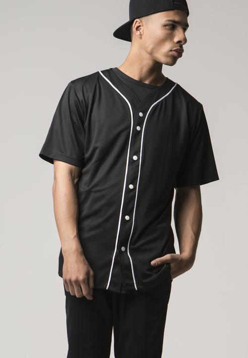 Produktbild Urban Classics Baseball Mesh Jersey (L)