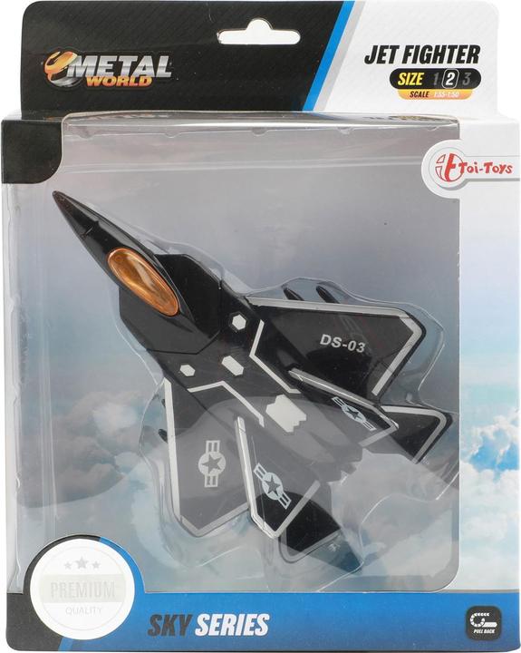 Produktbild Toi-Toys Zurückziehbares Kampfflugzeug aus Metall