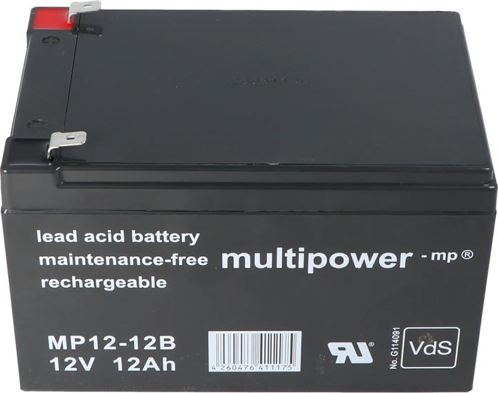 Produktbild Mtxtec Original Bleiakku für MP12-12B (12 V, 12 Ah)
