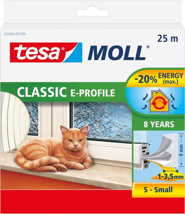 tesa Profilo E (0.30 kg, Bianco)