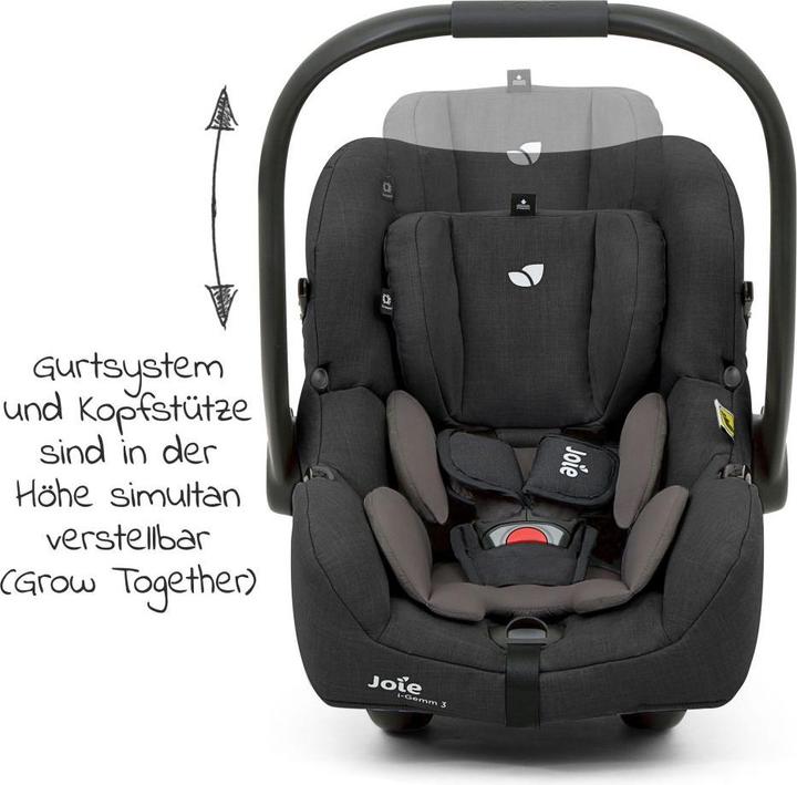 Actual product image Joie i-Gemm 3 baby seat (Baby car seat, ECE R129/i-Size Standard)