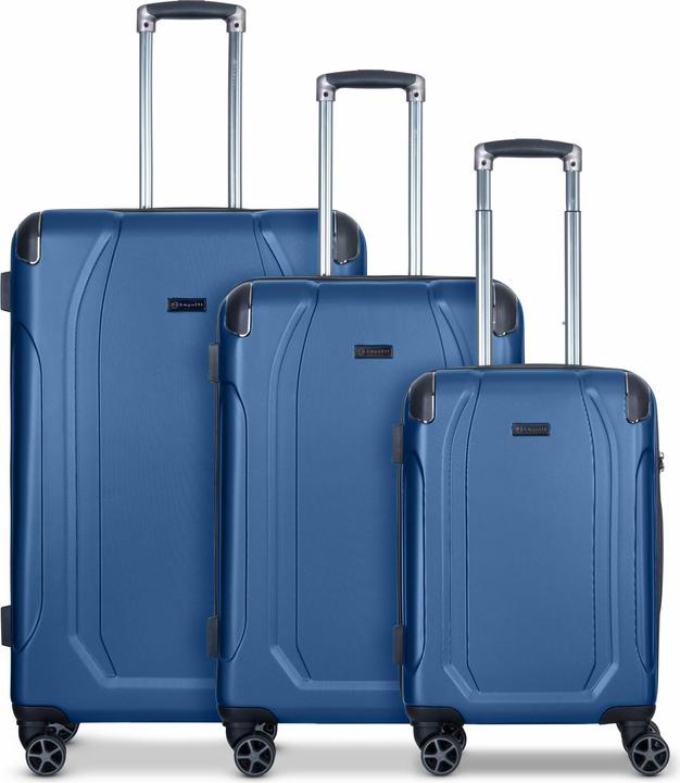 Actual product image Bugatti Valencia 4 wheel suitcase set 3-piece (226 l, XL (from 140l))