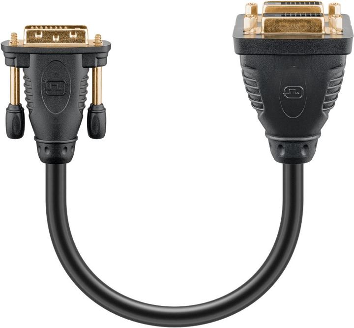 Produktbild Goobay DVI — 2x DVI (0.10 m, DVI)
