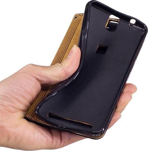 Immagine prodotto MU Classic Custodia in pelle con funzione stand (Elephone P8000)