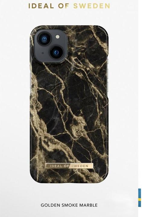 Immagine prodotto iDeal Of Sweden Designer Copertina rigida in marmo dorato fumé (Apple iPhone 13 mini)