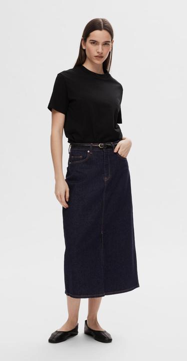 Actual product image Selected Femme Jeans Midi Skirt (36)