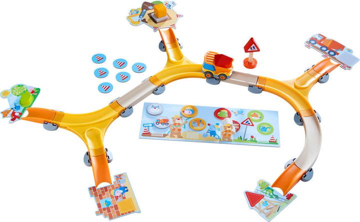 Actual product image Haba My first games- construction site (German)