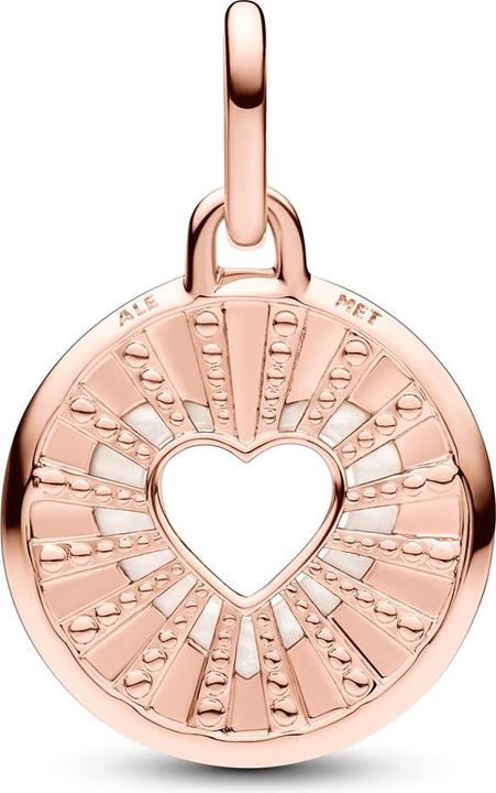 Immagine prodotto Pandora Charm a medaglione ME Hearts (Metallo, placcato oro rosa, Smalto)