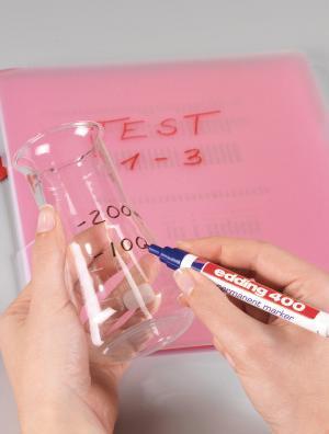 Actual product image Edding Permanent marker 400 (Blue, 1 mm, 1 x)