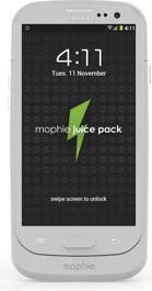 Immagine prodotto mophie JuicePack - Custodia con batteria integrata - Galaxy S3 - bianco (2300 mAh)