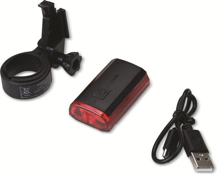 Actual product image Filmer Bicycle rear light 49023, battery-operated