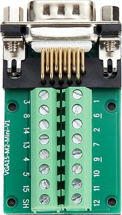 Actual product image Exsys VGA Terminal Block Adapter (20 Pin Terminal Block)