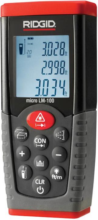 Image du produit Ridgid Télémètre laser LM-100. 50 mètres