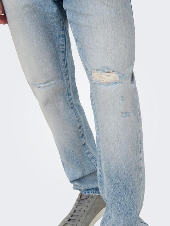 Produktbild Only & Sons ONSEDGE Mittlere Taille Gerade geschnitten Jeans Normal geschnitten jeans (W29/L32)