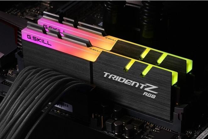 Produktbild G.Skill Trident Z RGB (for AMD) (2 x 8GB, 3600 MHz, DDR4-RAM, DIMM)