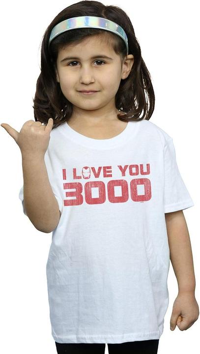 Immagine prodotto Filles Avengers Endgame I Love You 3000 - Maglietta in cotone blu (152, 158)