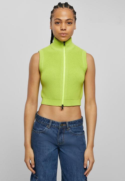 Actual product image Urban Classics Ladies Short Knit Vest (4XL)