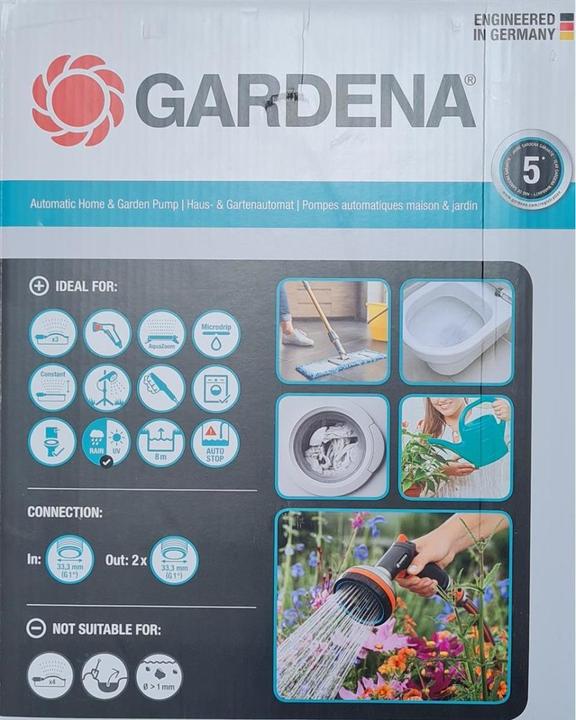 Image du produit Gardena Comfort 5000/5E LCD 5 bar /h (Pompe à eau domestique)
