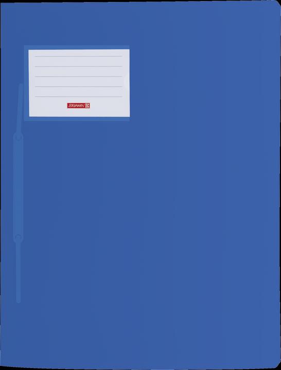 Produktbild Schnellhefter FACT! Kunststoff blau transluzent DIN A4 (A4, 1 x)