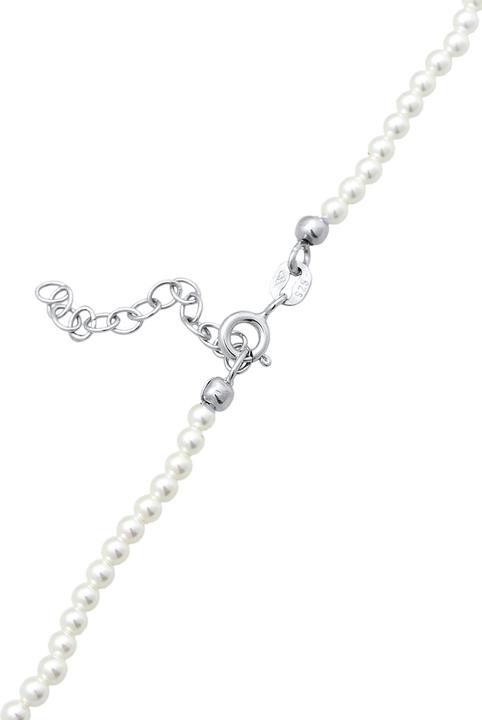 Image du produit Elli Collier Choker perles de coquillage 925 argent (Argent sterling 925, Plastique, Perles de coquillages, Pas de perle, 36 cm)