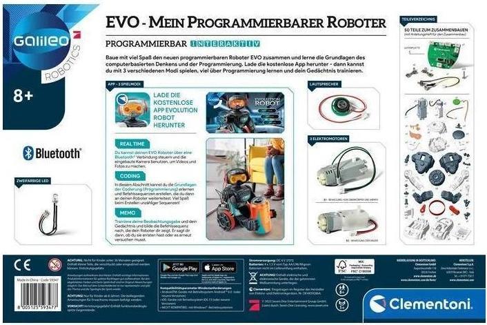 Produktbild Clementoni EVO Mein programmierbarer Roboter